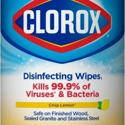 Clorox All-Purpose Cleaners 75-Count Crisp Lemon Disinfectant Wipes All-Purpose Cleaner