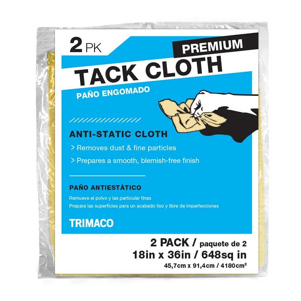 Trimaco Cleaning Cloths 2-Pack Cotton Tack Cloth 3 Trimaco Cleaning Cloths 2-Pack Cotton Tack Cloth