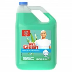Mr. Clean All-Purpose Cleaners Multi-surface with Febreze 128-fl oz Meadows and Rain Disinfectant Liquid All-Purpose Cleaner