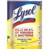 LYSOL All-Purpose Cleaners 80-Count Lemon Disinfectant Wipes All-Purpose Cleaner -Swiffer Online Trade 00573463