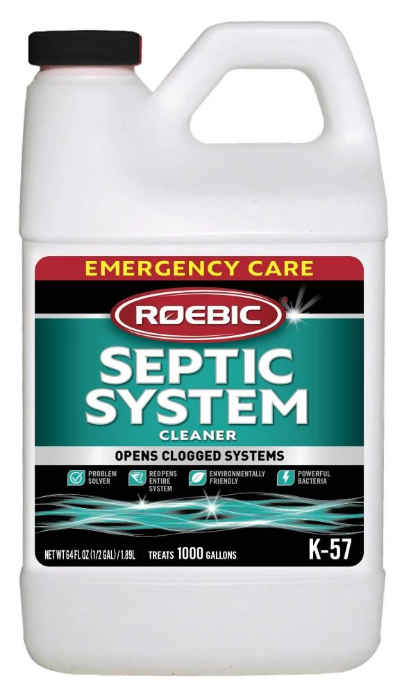 Roebic Laboratories, Inc. Septic Cleaners 64 oz K-57 Septic System Cleaner 64-fl oz Septic Cleaner 3 Roebic Laboratories, Inc. Septic Cleaners 64 oz K-57 Septic System Cleaner 64-fl oz Septic Cleaner