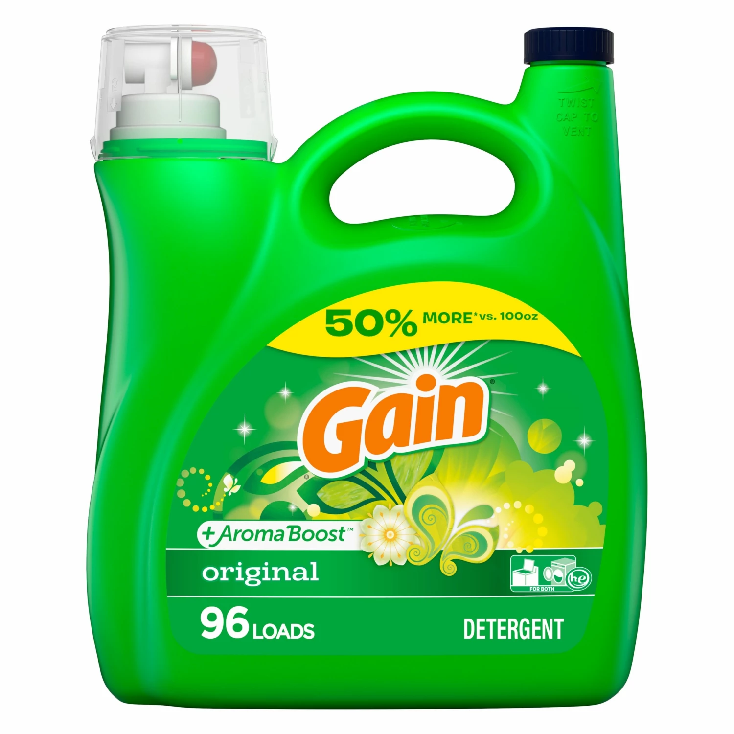 Gain Plus Aroma Boost 150-oz Original HE Laundry Detergent 3 Gain Plus Aroma Boost 150-oz Original HE Laundry Detergent