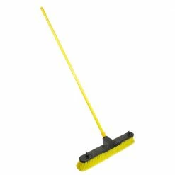 Quickie BULLDOZER Brooms 24-in Poly Fiber All-Purpose Push Broom