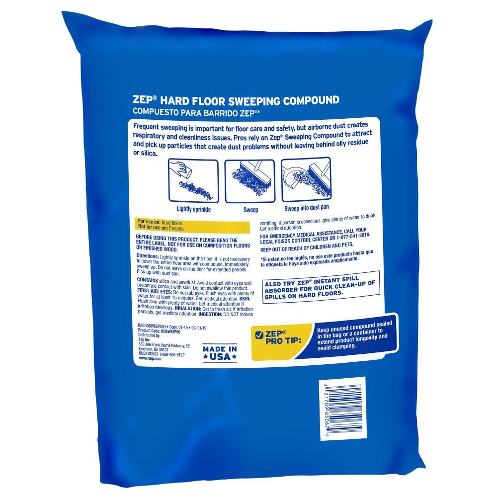 Zep Floor Sweeping Compounds 50-lb Floor Sweeping Compound 4 Zep Floor Sweeping Compounds 50-lb Floor Sweeping Compound - Image 2