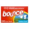 Bounce Fabric Softeners 240-Count Fabric Softener Dryer Sheet 1 Bounce Fabric Softeners 240-Count Fabric Softener Dryer Sheet -Swiffer Online Trade 04853598 scaled