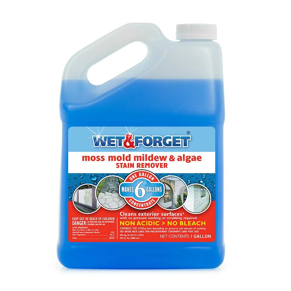 Wet and Forget Outdoor Cleaners 1-Gallon Multi-Surface Concentrated Outdoor Cleaner 2 Wet and Forget Outdoor Cleaners 1-Gallon Multi-Surface Concentrated Outdoor Cleaner