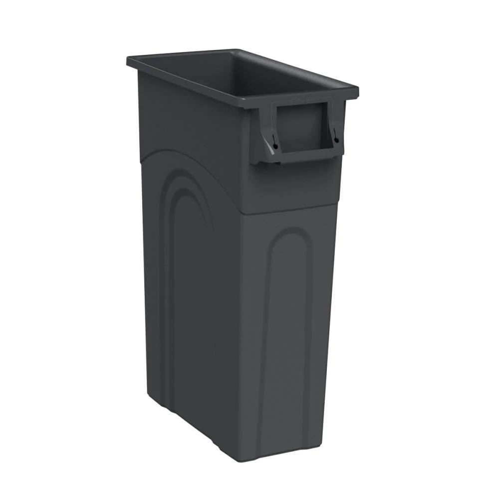 Blue Hawk Trash Cans 23-Gallon Black Plastic Touchless Trash Can 3 Blue Hawk Trash Cans 23-Gallon Black Plastic Touchless Trash Can