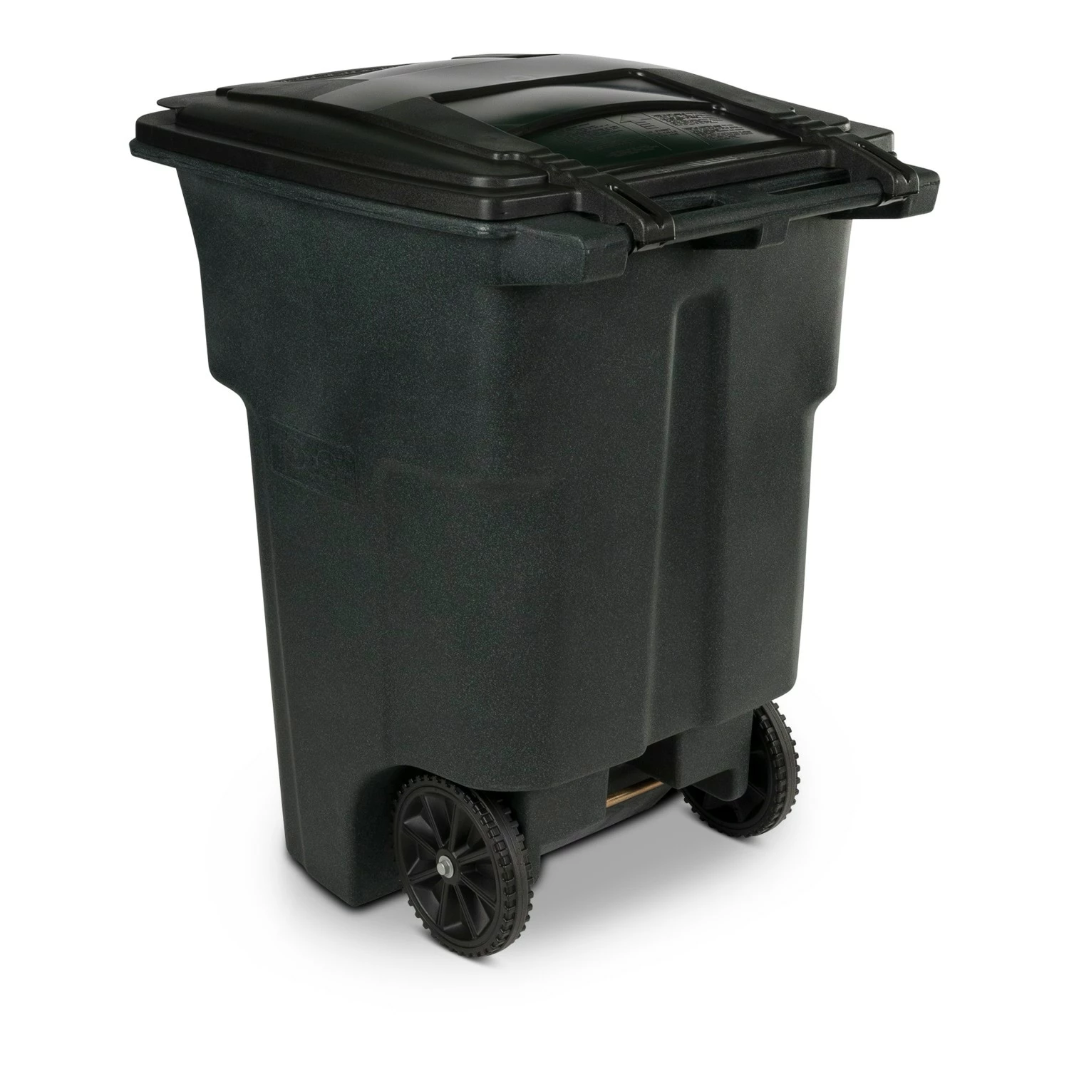 Toter Trash Cans 96-Gallon Greenstone Plastic Wheeled Trash Can with Lid 6 Toter Trash Cans 96-Gallon Greenstone Plastic Wheeled Trash Can with Lid - Image 4