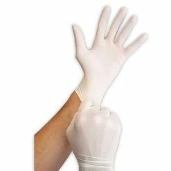 Blue Hawk 100-Count One Size Fits All Latex Cleaning Gloves -Swiffer Online Trade 07625772