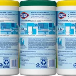 Clorox All-Purpose Cleaners 3-Pack 225-Count Crisp Lemon and Fresh Scent Disinfectant Wipes All-Purpose Cleaner -Swiffer Online Trade 07945604 scaled