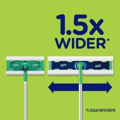 Swiffer Wet Mops Sweeper Dry and Wet XL Sweeping Kit Blend Non-Wringing Flat Wet Mop -Swiffer Online Trade 08708936