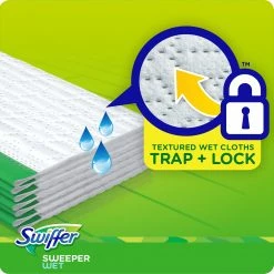 Swiffer Mop Refills & Replacement Heads Sweeper Wet Mopping Cloths Microfiber Refill (24-Pack) -Swiffer Online Trade 09032524