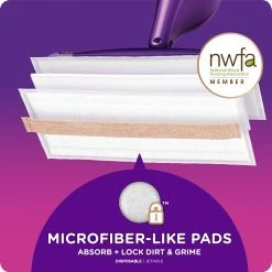 Swiffer Mop Refills & Replacement Heads WetJet wood Microfiber Refill (20-Pack) 14 Swiffer Mop Refills & Replacement Heads WetJet wood Microfiber Refill (20-Pack) -Swiffer Online Trade 09335741