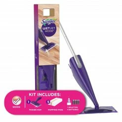 Swiffer Spray Mops WetJet wood Double Nozzle 16.9-fl oz Spray Mop