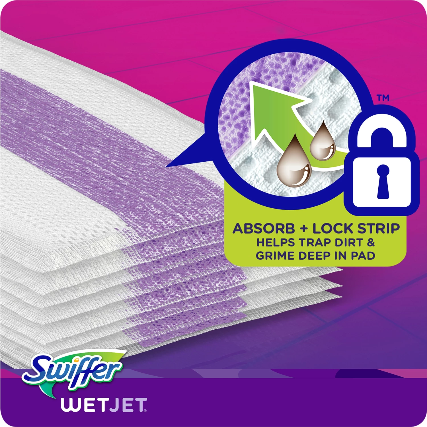 Swiffer Mop Refills & Replacement Heads WetJet Microfiber Refill (24-Pack) 7 Swiffer Mop Refills & Replacement Heads WetJet Microfiber Refill (24-Pack) - Image 5
