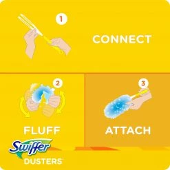 Swiffer Dusters Poly Fiber Extendable Dusting Wand -Swiffer Online Trade 09374161