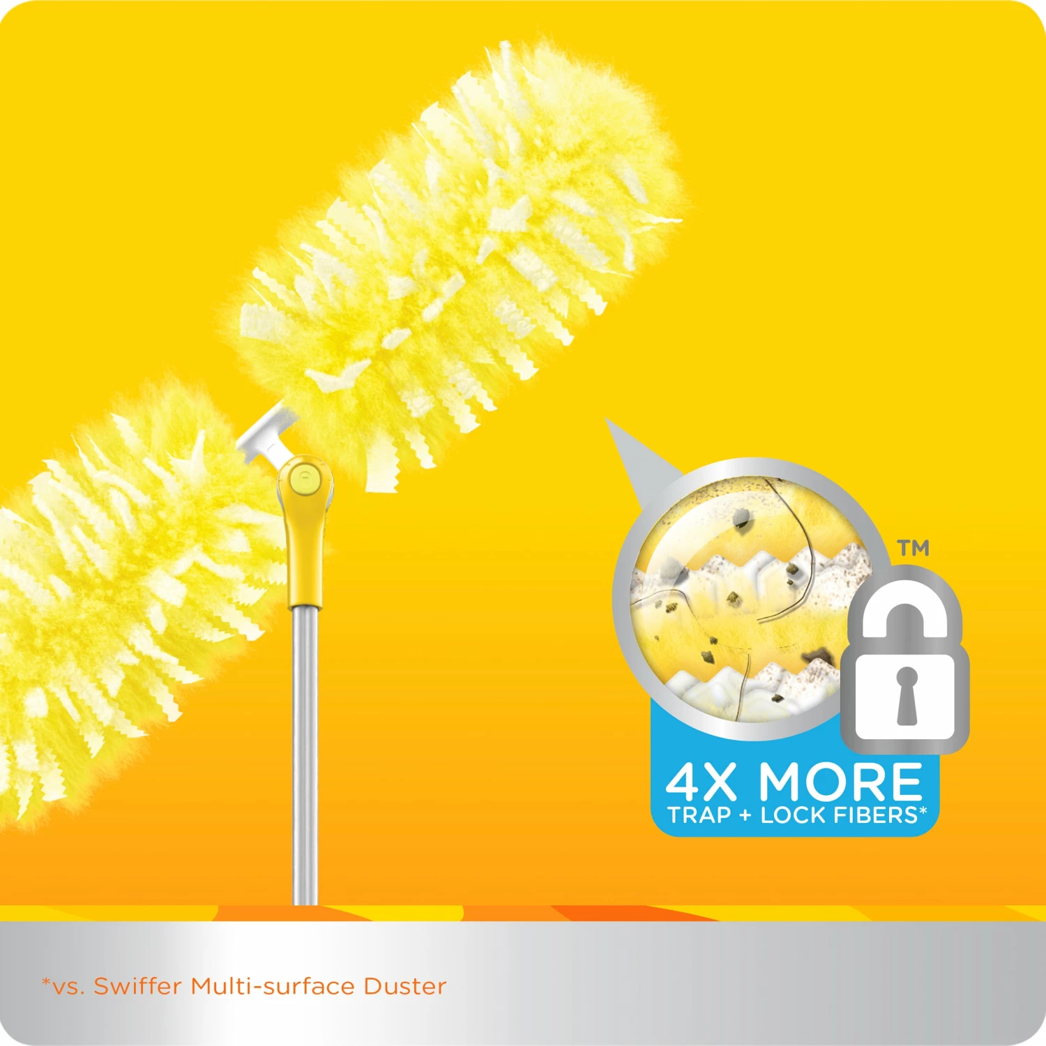 Swiffer Dusters Microfiber Extendable Dusting Wand 6 Swiffer Dusters Microfiber Extendable Dusting Wand - Image 4