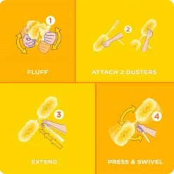 Swiffer Dusters Microfiber Extendable Dusting Wand 16 Swiffer Dusters Microfiber Extendable Dusting Wand -Swiffer Online Trade 09399845