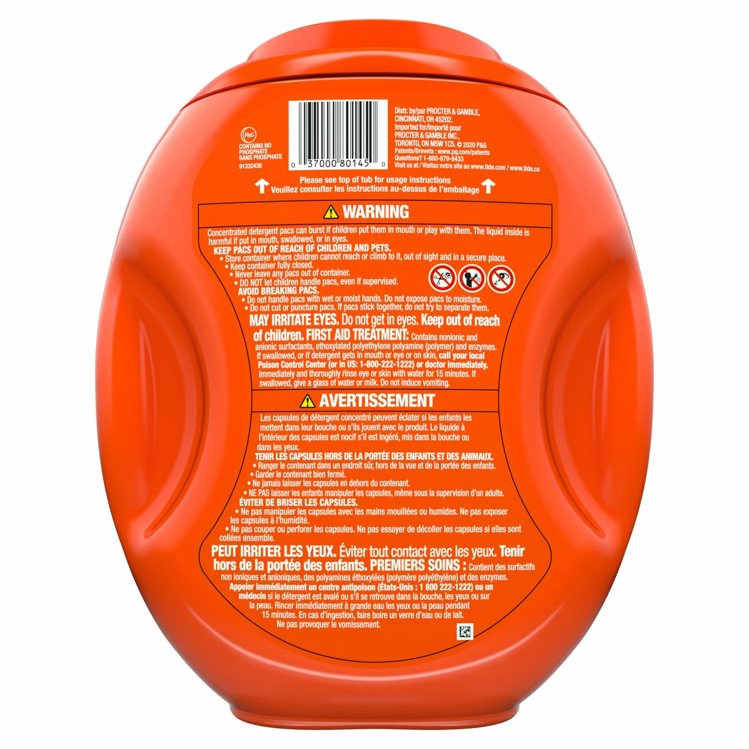 Tide Pods 96-Count Original HE Laundry Detergent 3 Tide Pods 96-Count Original HE Laundry Detergent - Image 2