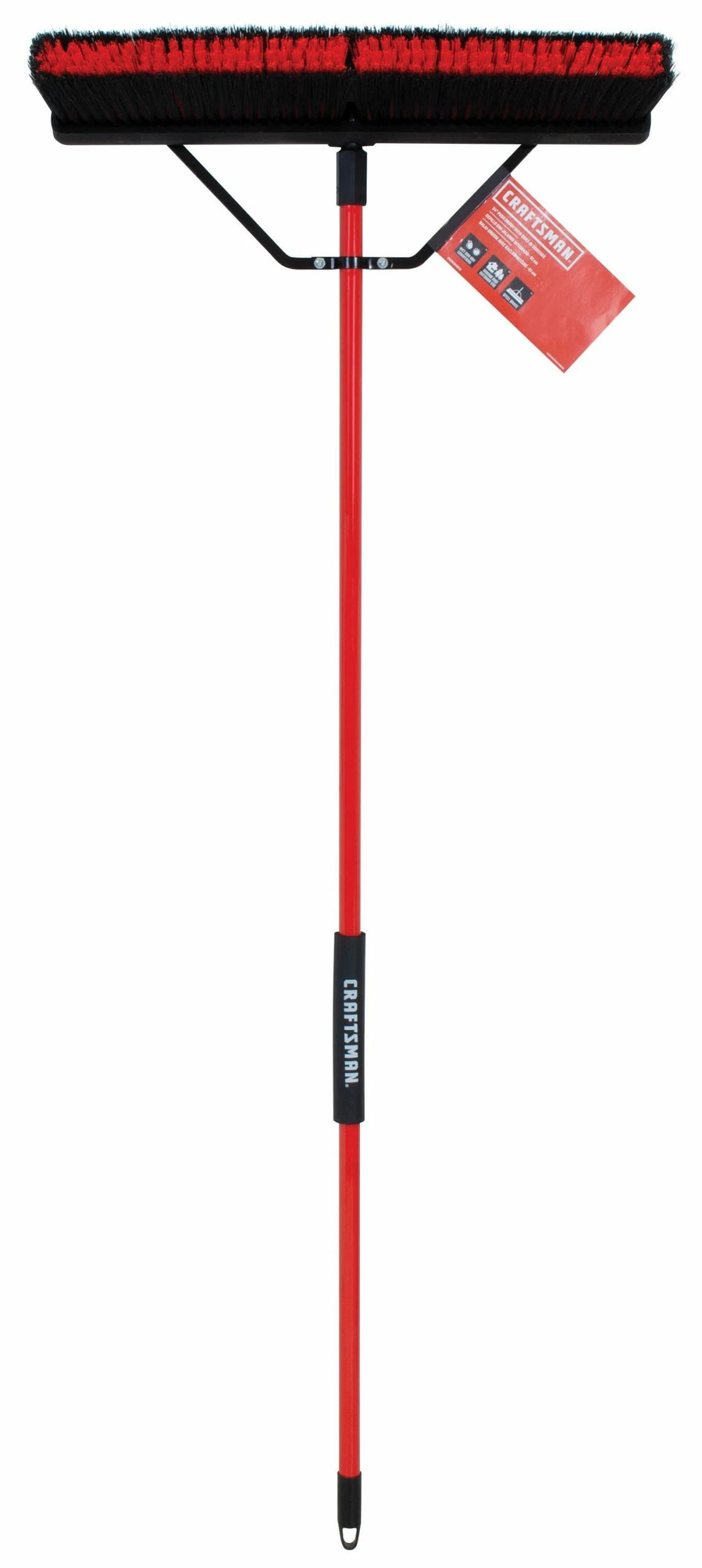 CRAFTSMAN Brooms 24-in Poly Fiber 2-in-1 Squeegee Push Broom 4 CRAFTSMAN Brooms 24-in Poly Fiber 2-in-1 Squeegee Push Broom - Image 2