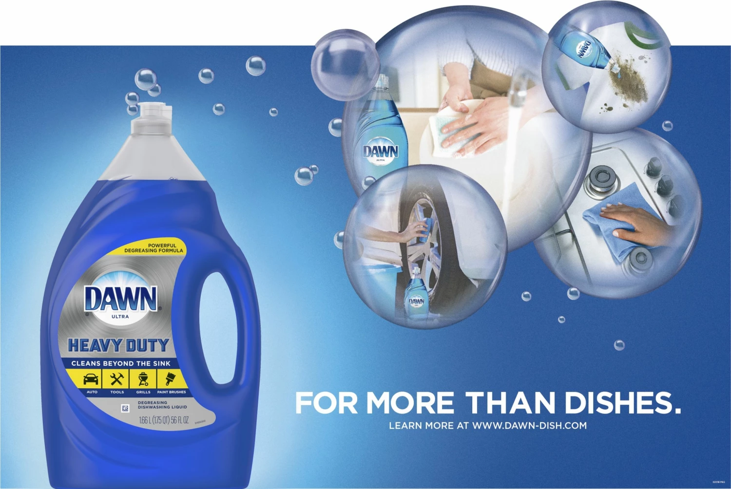 Dawn Platinum Heavy Duty Refreshing Rain Dish Soap 5 Dawn Platinum Heavy Duty Refreshing Rain Dish Soap - Image 3