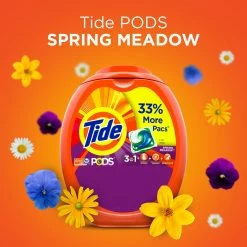 Tide Pods 96-Count Spring Meadow HE Laundry Detergent 15 Tide Pods 96-Count Spring Meadow HE Laundry Detergent -Swiffer Online Trade 10404550