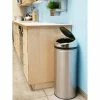 iTouchless Trash Cans 13-Gallon Stainless Steel Metal Touchless Trash Can with Lid 1 iTouchless Trash Cans 13-Gallon Stainless Steel Metal Touchless Trash Can with Lid -Swiffer Online Trade 10421265