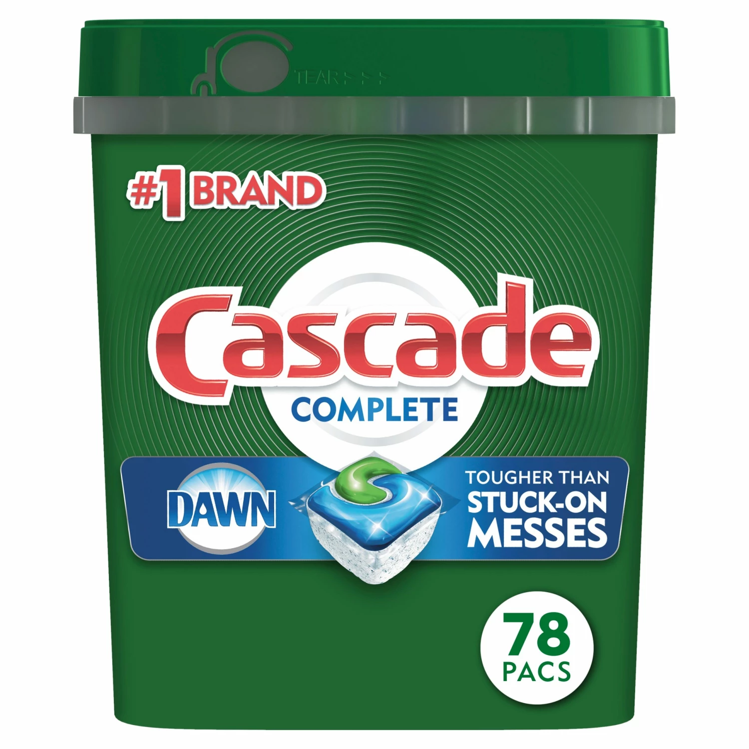 Cascade Complete ActionPacs 78-Count Fresh Dishwasher Detergent 3 Cascade Complete ActionPacs 78-Count Fresh Dishwasher Detergent