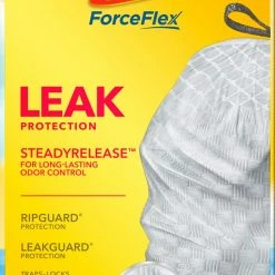 Glad Trash Bags 100-Pack 13-Gallon Fresh Clean Gray Plastic Kitchen Trash Bag -Swiffer Online Trade 10484005 scaled