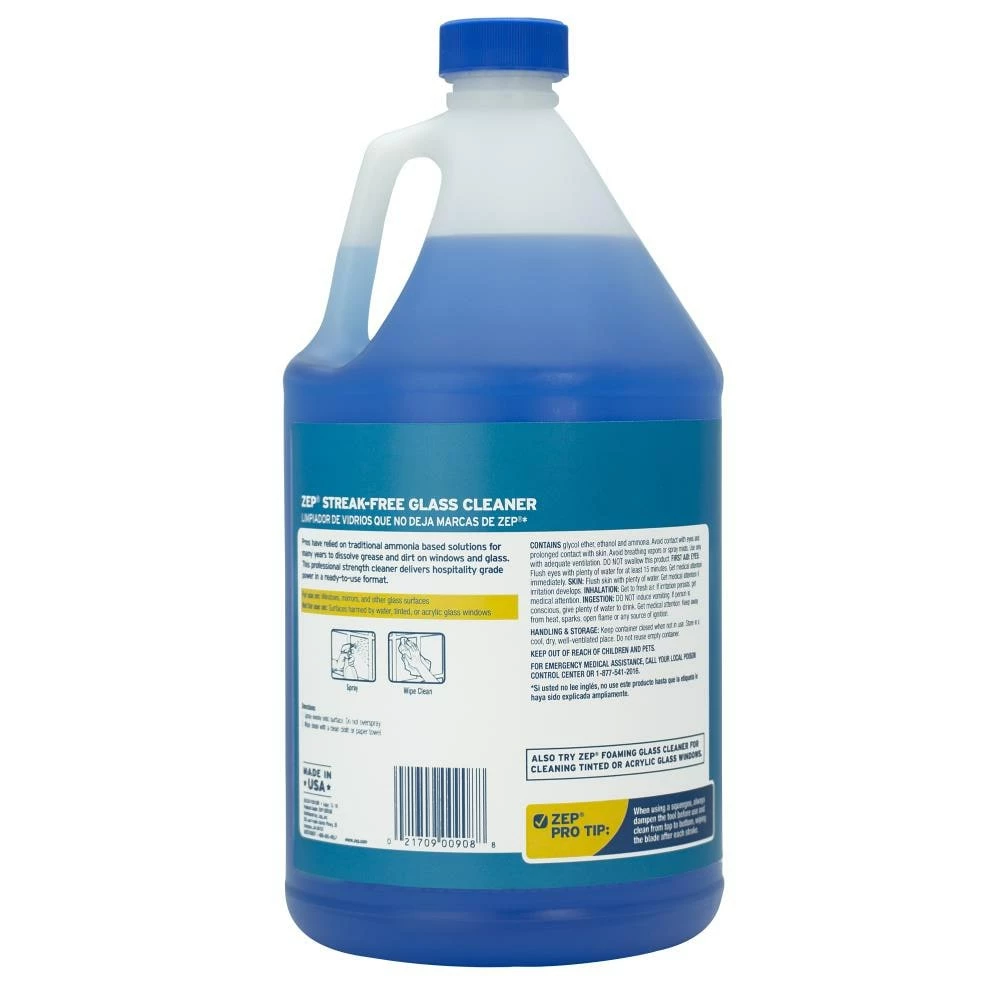 Zep Glass Cleaners Streak-Free 128-fl oz Glass Cleaner 4 Zep Glass Cleaners Streak-Free 128-fl oz Glass Cleaner - Image 2