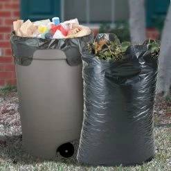 Contractor's Choice Trash Bags Contractor 50-Pack 39-Gallon Black Outdoor Plastic Construction Trash Bag -Swiffer Online Trade 10882708