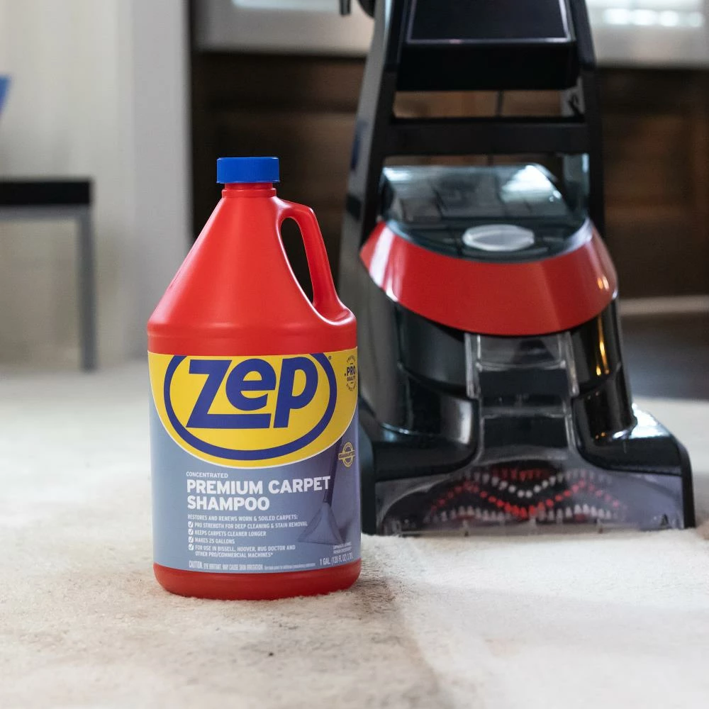 Zep Premium Carpet Shampoo Concentrate 128 oz. Carpet Cleaning Solution 6 Zep Premium Carpet Shampoo Concentrate 128 oz. Carpet Cleaning Solution - Image 4