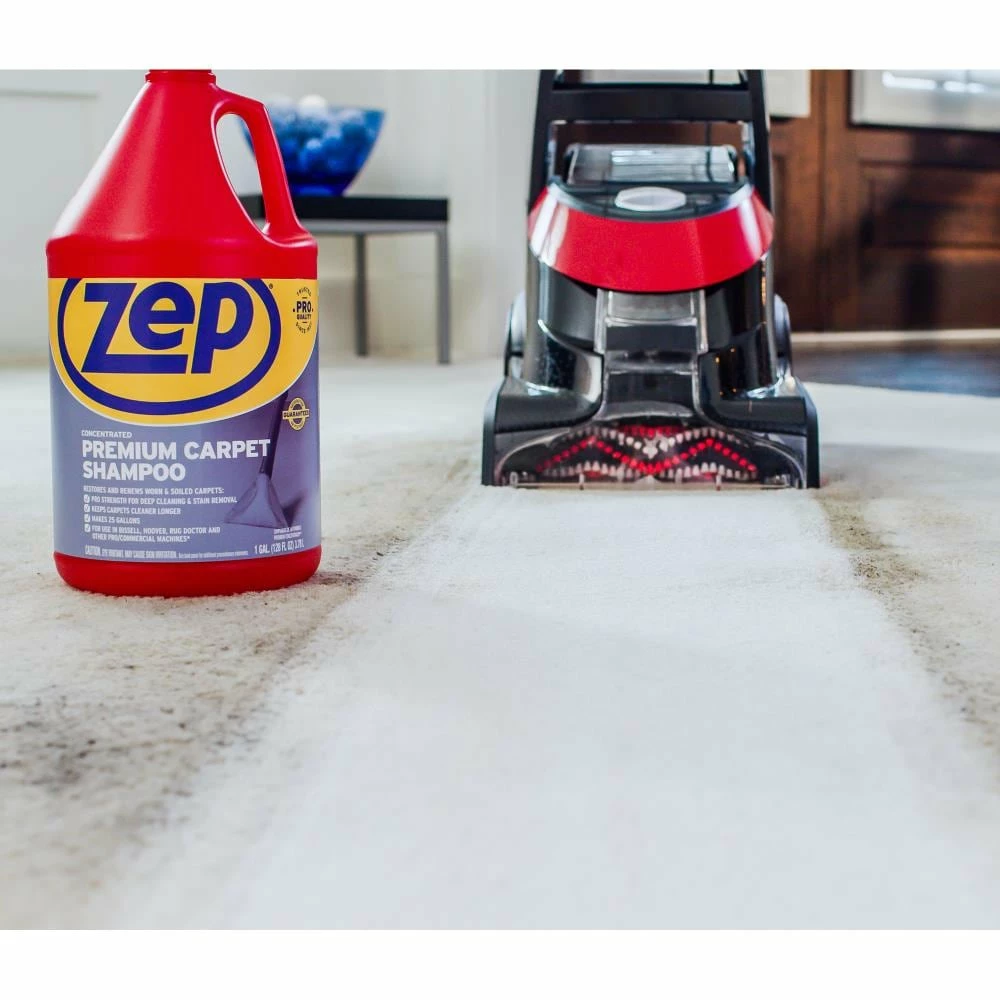 Zep Premium Carpet Shampoo Concentrate 128 oz. Carpet Cleaning Solution 7 Zep Premium Carpet Shampoo Concentrate 128 oz. Carpet Cleaning Solution - Image 5