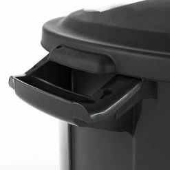 Blue Hawk Trash Cans 20-Gallon Black Plastic Trash Can with Lid 11 Blue Hawk Trash Cans 20-Gallon Black Plastic Trash Can with Lid -Swiffer Online Trade 10963577