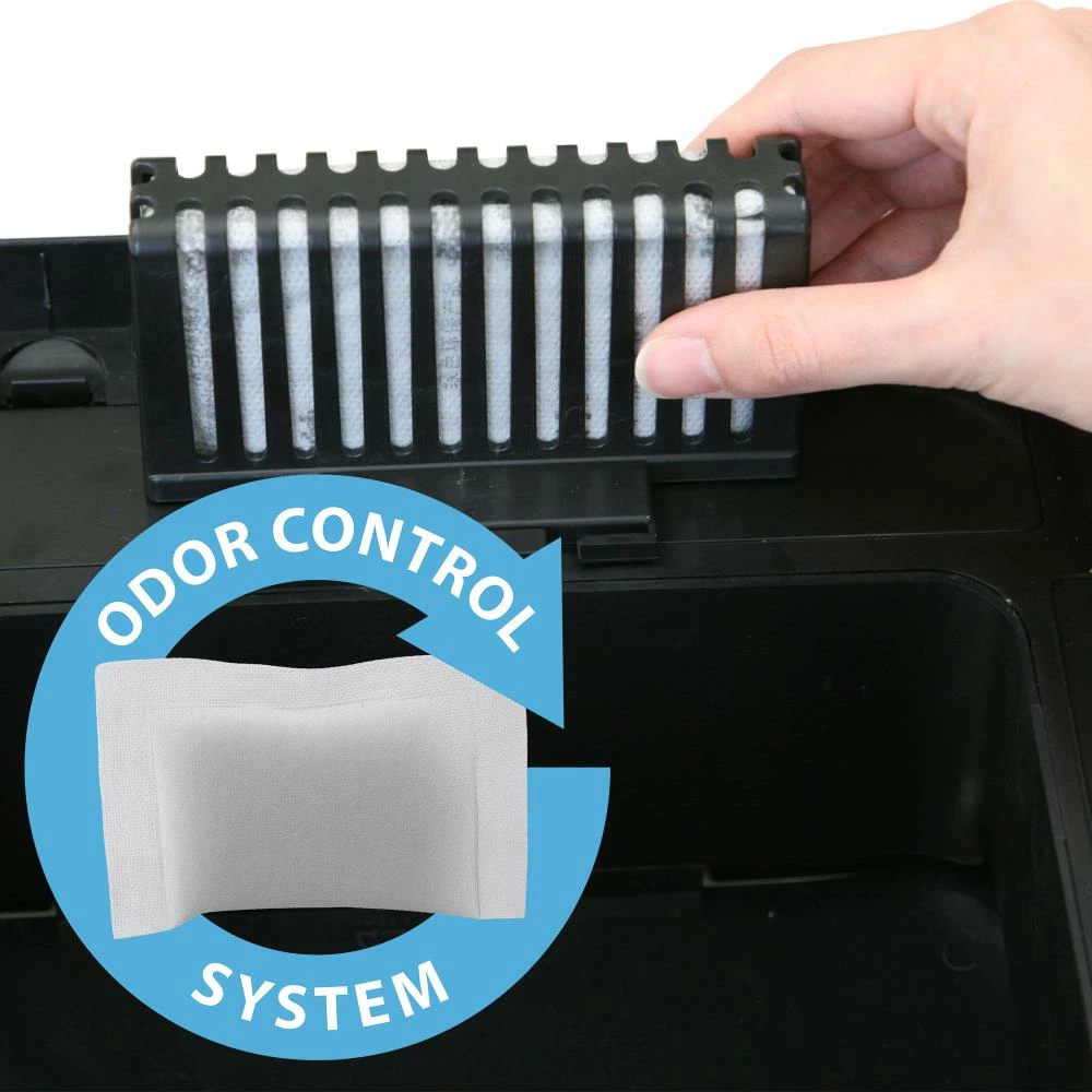 iTouchless Trash Cans 13-Gallon Stainless Steel Metal Touchless Trash Can with Lid 5 iTouchless Trash Cans 13-Gallon Stainless Steel Metal Touchless Trash Can with Lid - Image 3