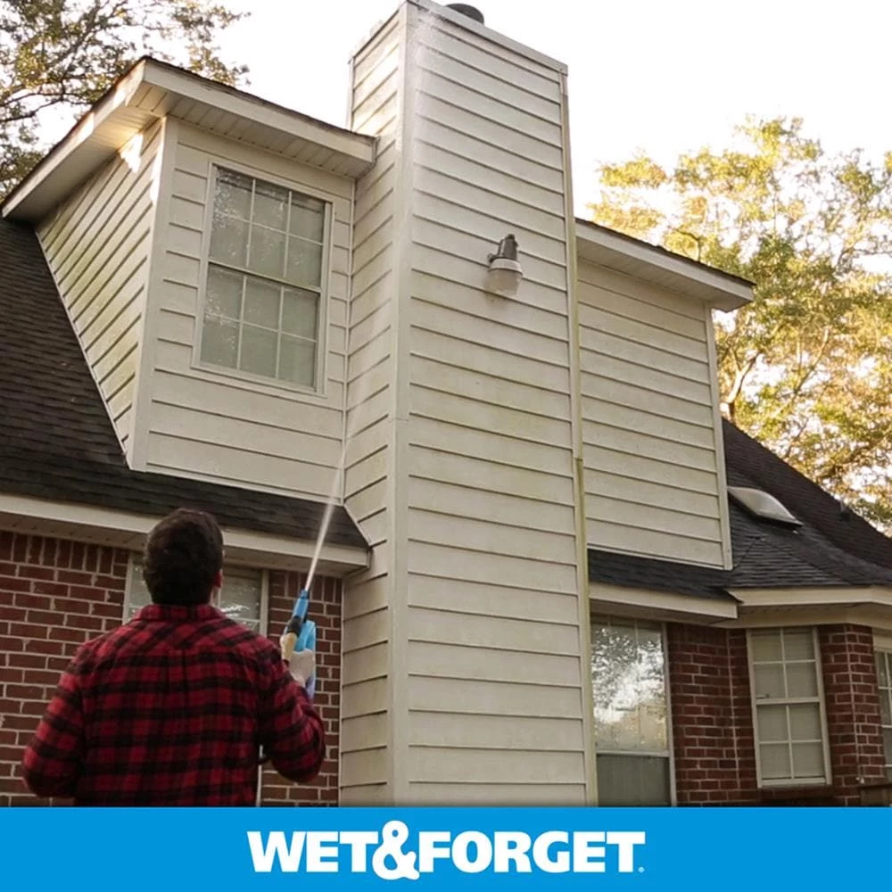 Wet and Forget Outdoor Cleaners 48-fl oz Mold and Mildew Stain Remover Concentrated Outdoor Cleaner 14 Wet and Forget Outdoor Cleaners 48-fl oz Mold and Mildew Stain Remover Concentrated Outdoor Cleaner - Image 12