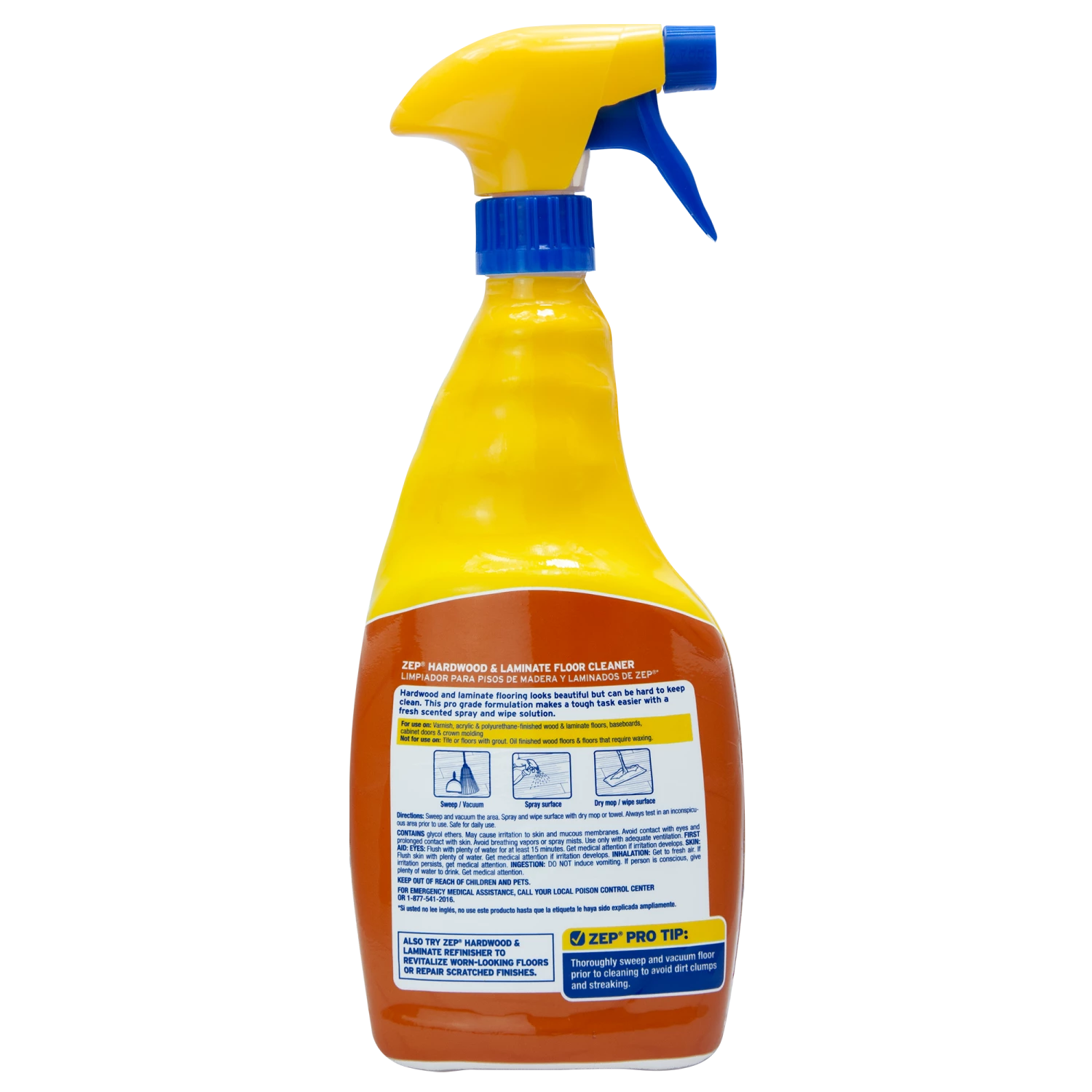 Zep Floor Cleaners Hardwood and Laminate 32-fl oz Liquid Floor Cleaner 4 Zep Floor Cleaners Hardwood and Laminate 32-fl oz Liquid Floor Cleaner - Image 2