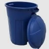 Blue Hawk Recycling Bins 32-Gallon Blue Outdoor Recycling Bin -Swiffer Online Trade 11621947