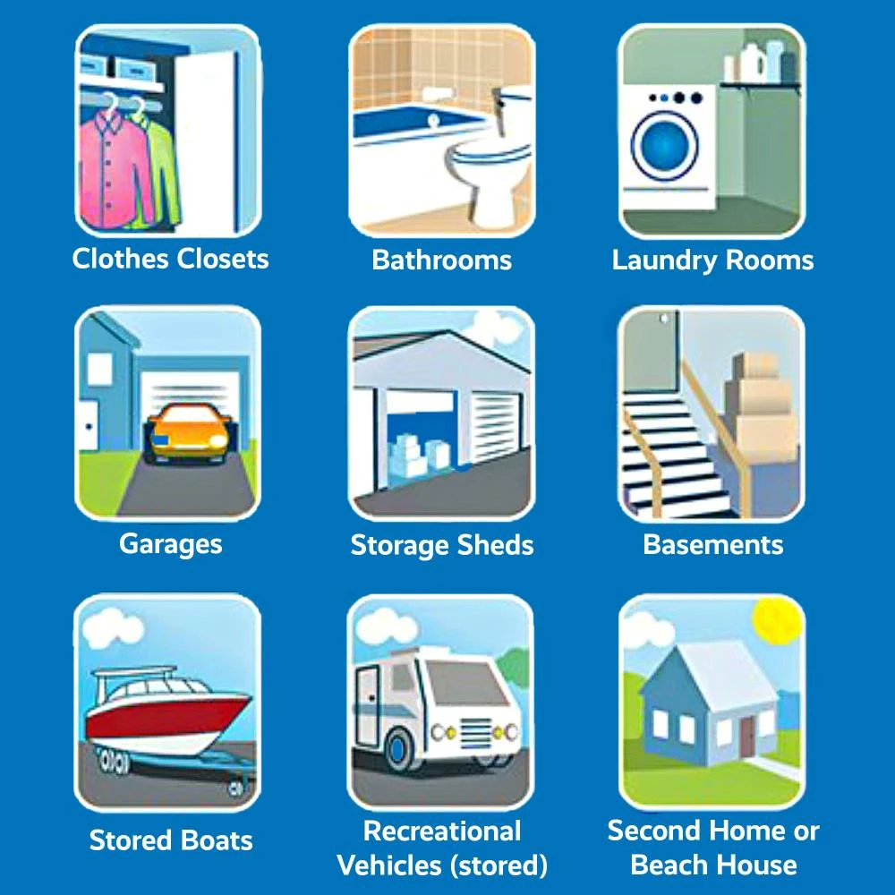 DampRid Moisture Absorbers 42-oz Lavender Vanilla Hanging Moisture Absorber 8 DampRid Moisture Absorbers 42-oz Lavender Vanilla Hanging Moisture Absorber - Image 6