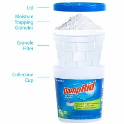 DampRid Moisture Absorbers 10.5-oz Fresh Bucket Moisture Absorber (2-Pack) 14 DampRid Moisture Absorbers 10.5-oz Fresh Bucket Moisture Absorber (2-Pack) -Swiffer Online Trade 11978768