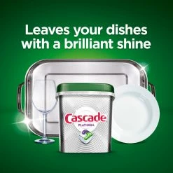 Cascade Platinum ActionPacs 62-Count Fresh Dishwasher Detergent -Swiffer Online Trade 12051032 scaled