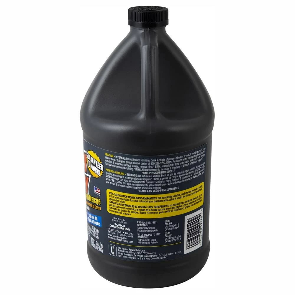 Instant Power Drain Cleaners 128-oz Drain Cleaner 4 Instant Power Drain Cleaners 128-oz Drain Cleaner - Image 2