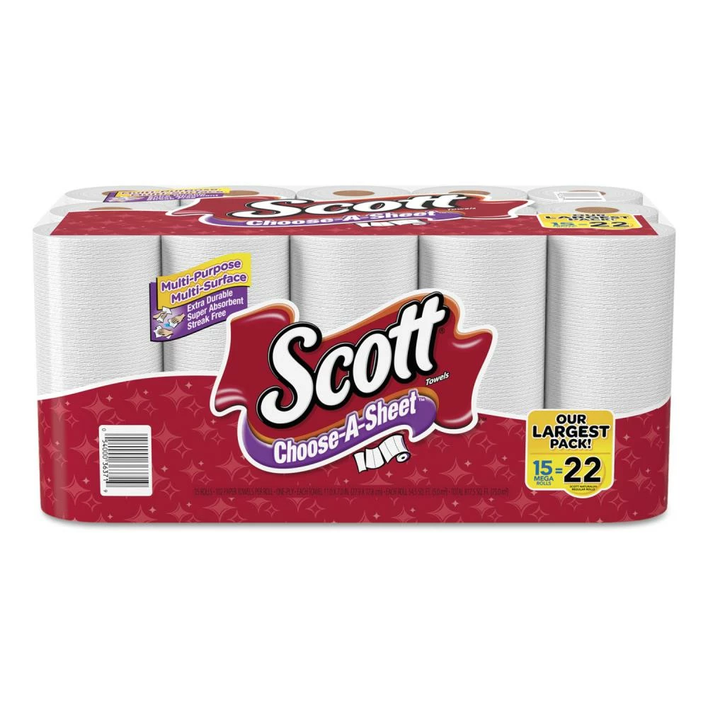 SCOTT 30-Count Paper Towels 3 SCOTT 30-Count Paper Towels