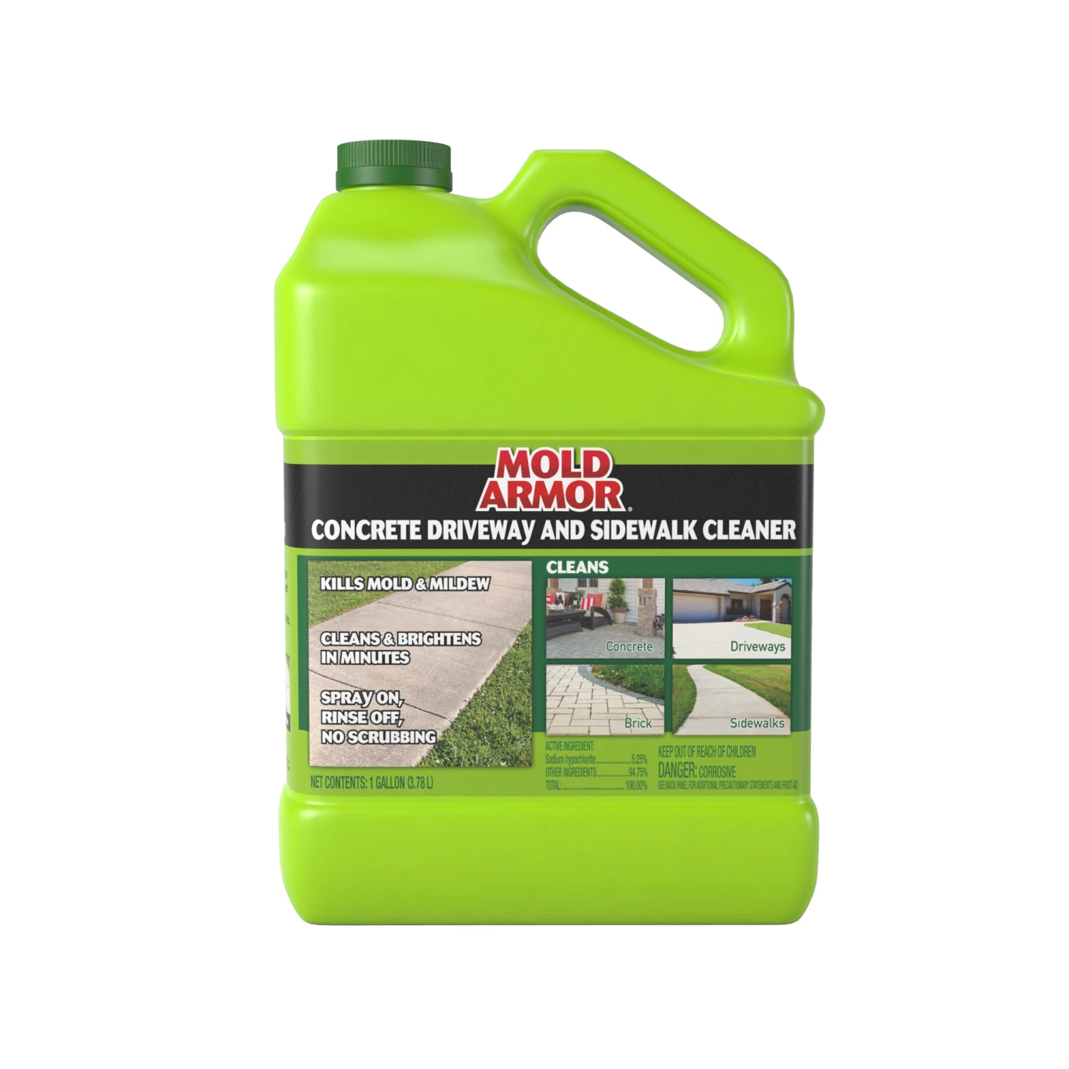 Mold Armor Mold Removers Mold Armor Concrete Driveway and Sidewalk Cleaner 1 GL 3 Mold Armor Mold Removers Mold Armor Concrete Driveway and Sidewalk Cleaner 1 GL