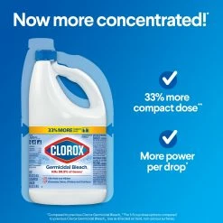 Clorox Germicidal Bleach, Regular- 81-oz Bottle 17 Clorox Germicidal Bleach, Regular- 81-oz Bottle -Swiffer Online Trade 14545317
