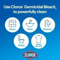 Clorox Germicidal Bleach, Regular- 81-oz Bottle 22 Clorox Germicidal Bleach, Regular- 81-oz Bottle -Swiffer Online Trade 14545322