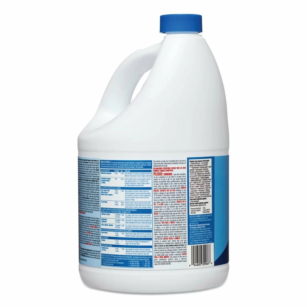 Clorox Concentrated Germicidal Bleach, Regular, 121oz Bottle, 3/Carton 5 Clorox Concentrated Germicidal Bleach, Regular, 121oz Bottle, 3/Carton - Image 3