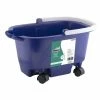 MOXIE Mop Wringer Buckets Moxie 3 Gal. Rolling Mop Bucket -Swiffer Online Trade 15378833