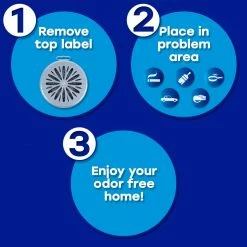 Odor Genie Air Fresheners Clean Meadows Odor Eliminators Air Freshener -Swiffer Online Trade 15599944