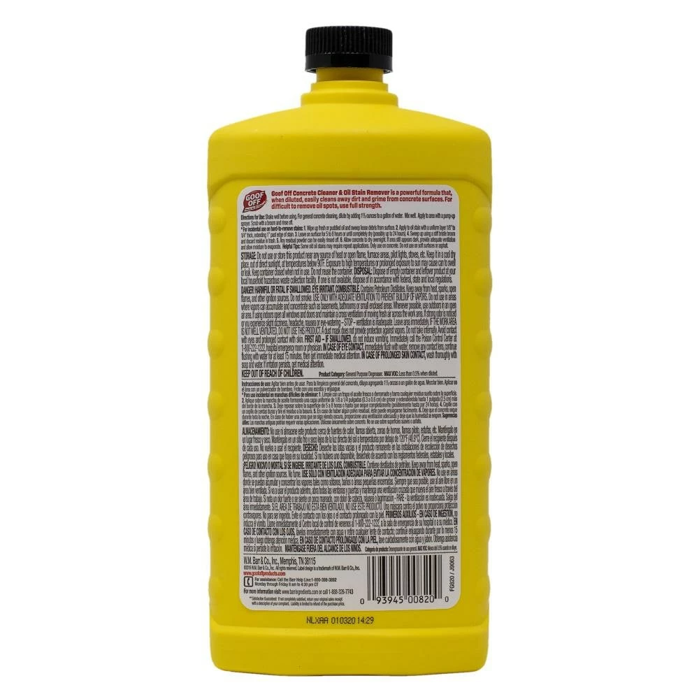 Goof Off Degreasers 32-fl oz Degreaser 4 Goof Off Degreasers 32-fl oz Degreaser - Image 2